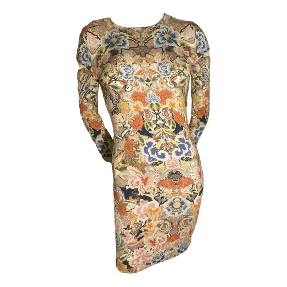 Alexander McQueen Dresses & Skirts - Alexander McQueen floral folklore mini dress